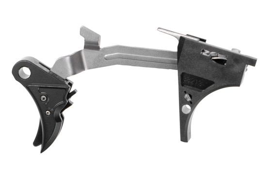 Overwatch Precision curved FALX trigger upgrade kit for GLOCK 43, 43X, and 48.
